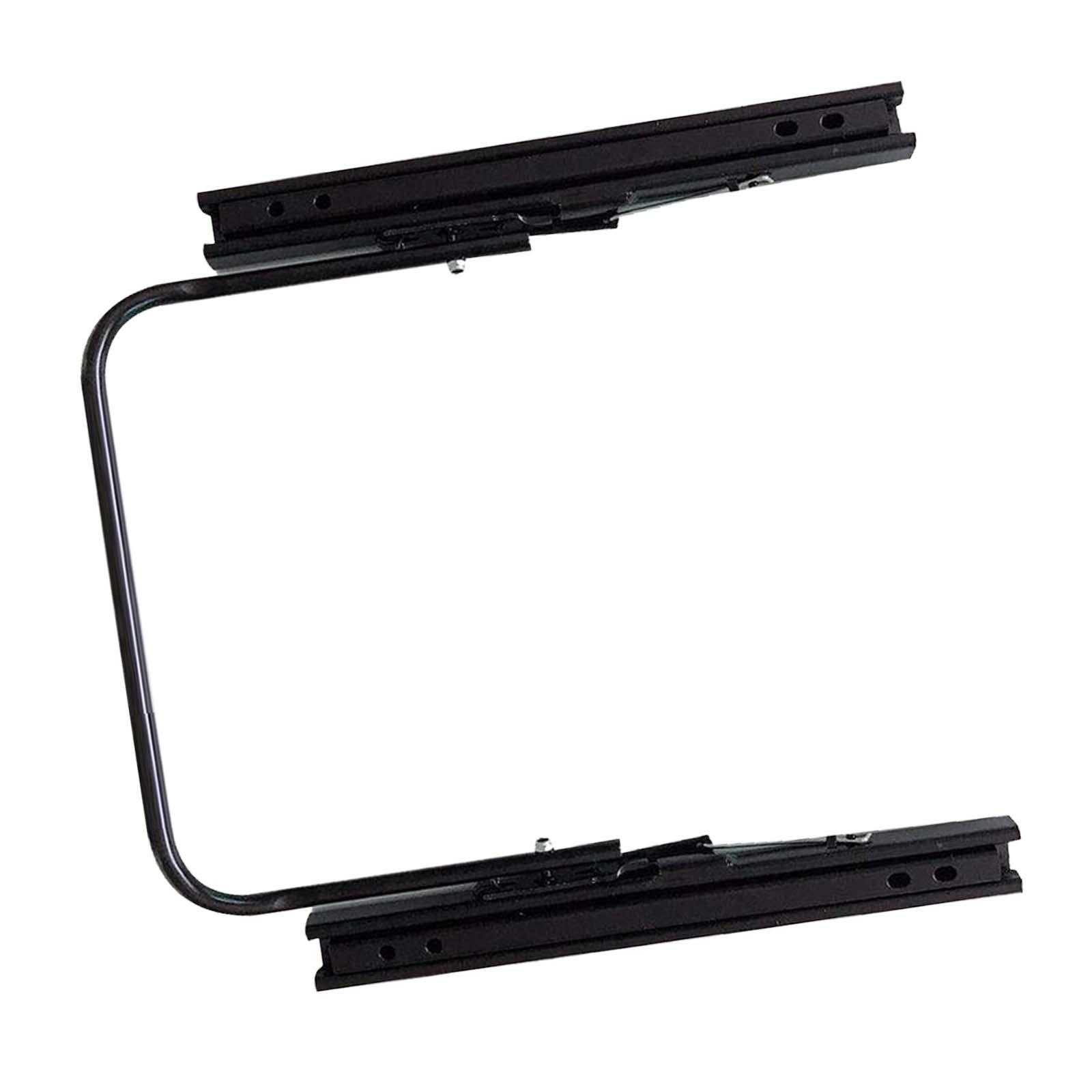 funtasica Seat Slider, Universal Bucket Seat Slider Tracks with Adjustment Handle Seat Bottom Mount Dual Locking Slider for UTV Width 300mm